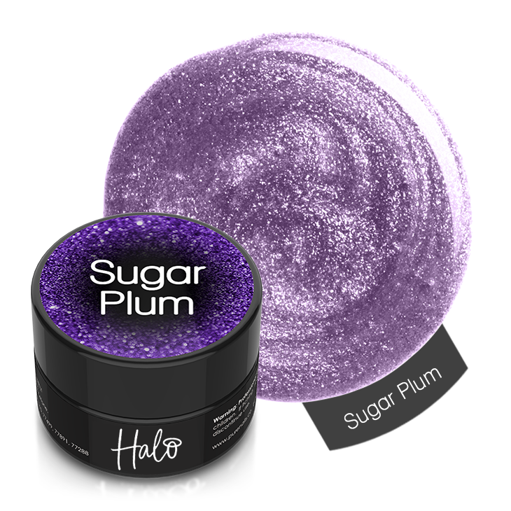 Product image of Pure Nails' Halo gel polish in shade 'Sugar Plum' 