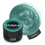 Product video of Pure Nails' Halo glitter gel polish in shade 'Mistletoe' 