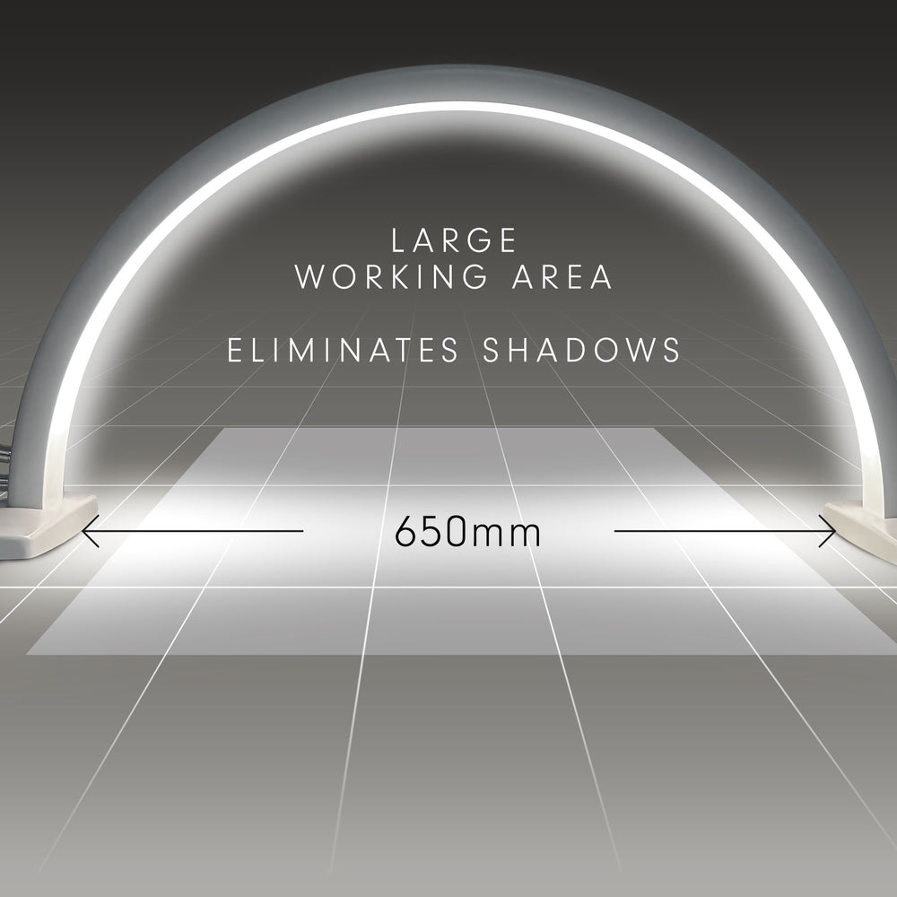 Halo Crescent LED asztali lámpa