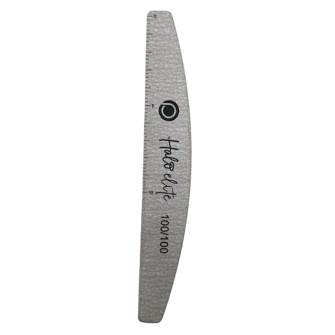 Halo Elite Zebra Félhold reszelő 100/100 grit