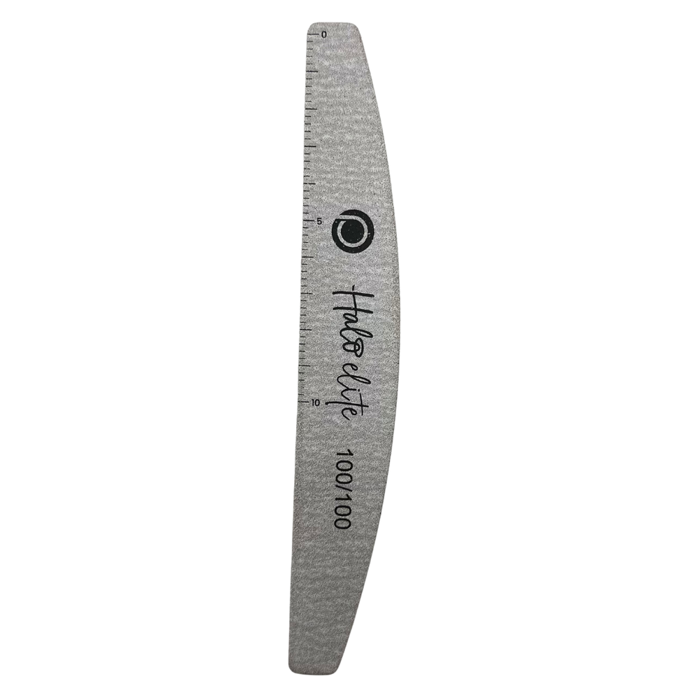 Halo Elite Zebra Félhold reszelő 100/100 grit