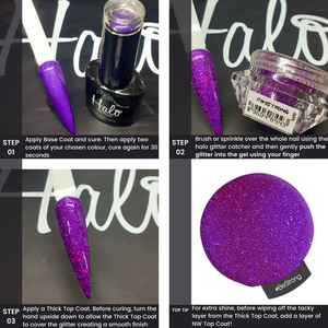 Halo Glitter körömdíszítő csillámpor