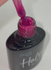 Product video of Pure Nails' Halo gel polish in shade 'Cerise Sparkle'