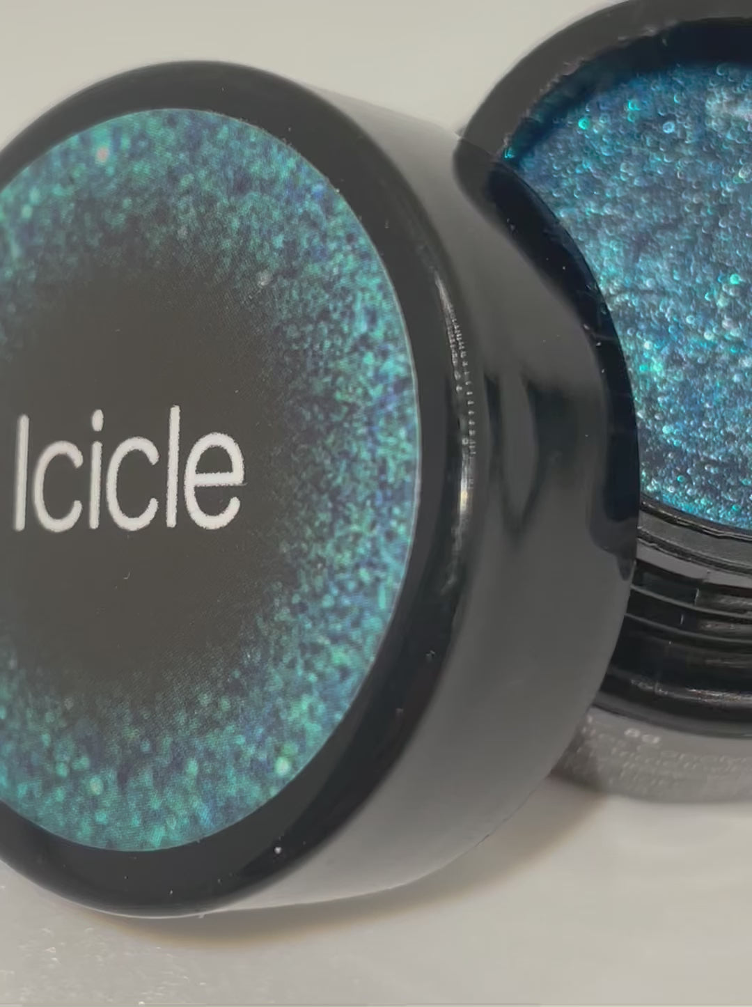 Product video of Pure Nails' Halo gel polish in shade 'Icicle' 