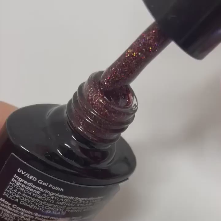 
            
                Videó betöltése és lejátszása a Galériamegjelenítőben, Product video of Pure Nails&amp;#39; Halo gel glitter polish in shade &amp;#39;Mars&amp;#39;
            
        