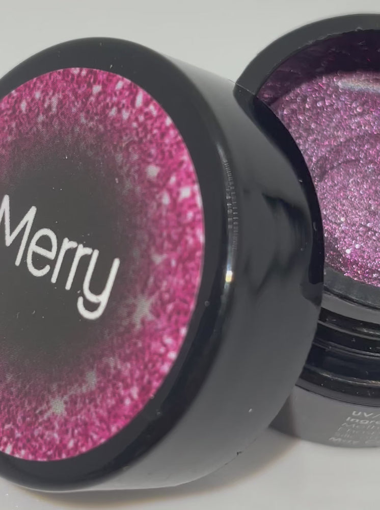 
            
                Videó betöltése és lejátszása a Galériamegjelenítőben, Product video of Pure Nails&amp;#39; glitter gel polish in shade &amp;#39;Merry&amp;#39;
            
        