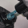 Product video showcasing Pure Nails' HEMA-Free glitter gel polish in shade 'Far, Far Away'