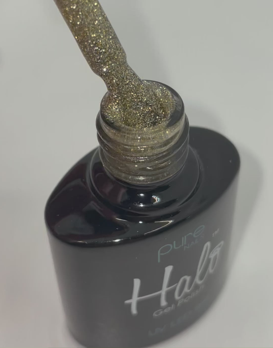 Halo Gél Lakk 8ml White Gold Sparkle