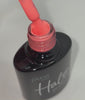 Product video of Pure Nails' Halo gel polish in shade 'Neon Peach'