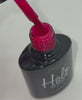 Product video showing the Halo gel polish shade 'Raspberry'