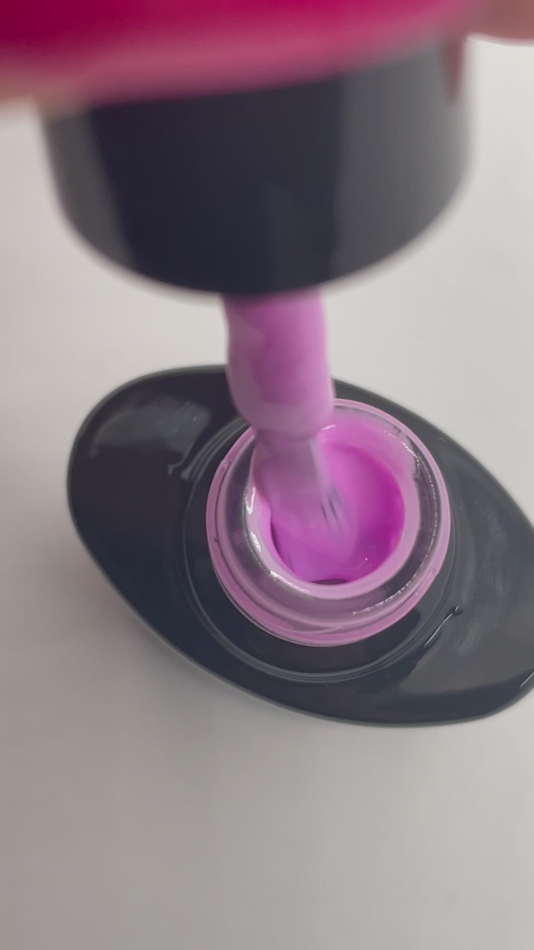 Product video of Pure Nails' Halo gel polish in shade 'Blossom'